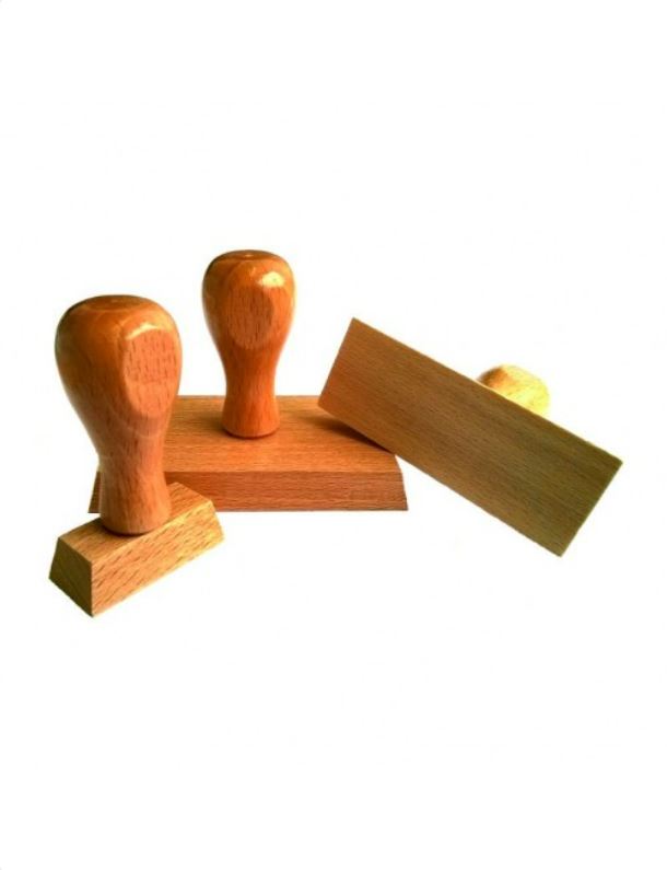 Tampon en bois rectangulaire 10x40mm